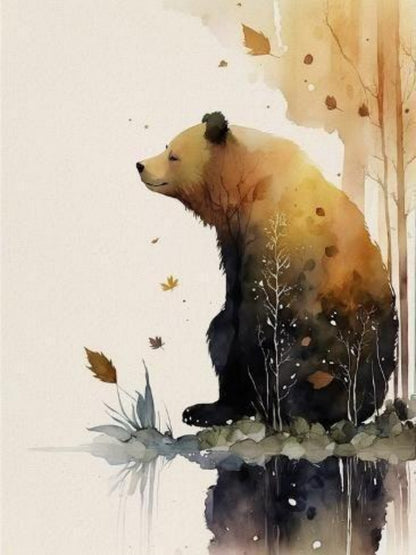 Brown Bear | Diamond Painting