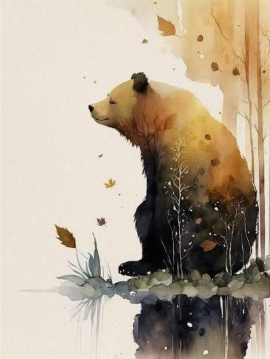 Brown Bear | Diamond Painting