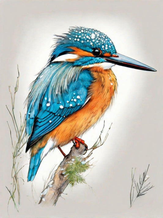 Kingfisher | Diamond Painting