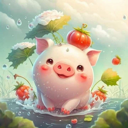 Pig | Diamond Painting