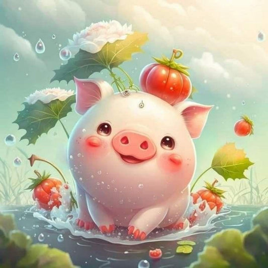 Pig | Diamond Painting