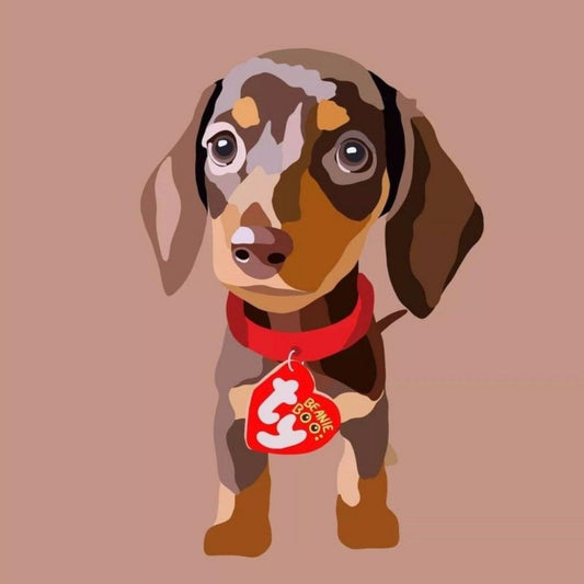 Dachshund Dog | Diamond Painting