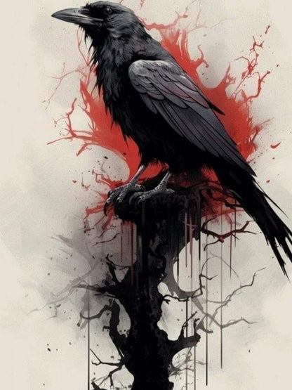Crow | Diamond Painting