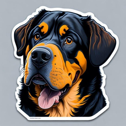 Rottweiler Dog | Diamond Painting
