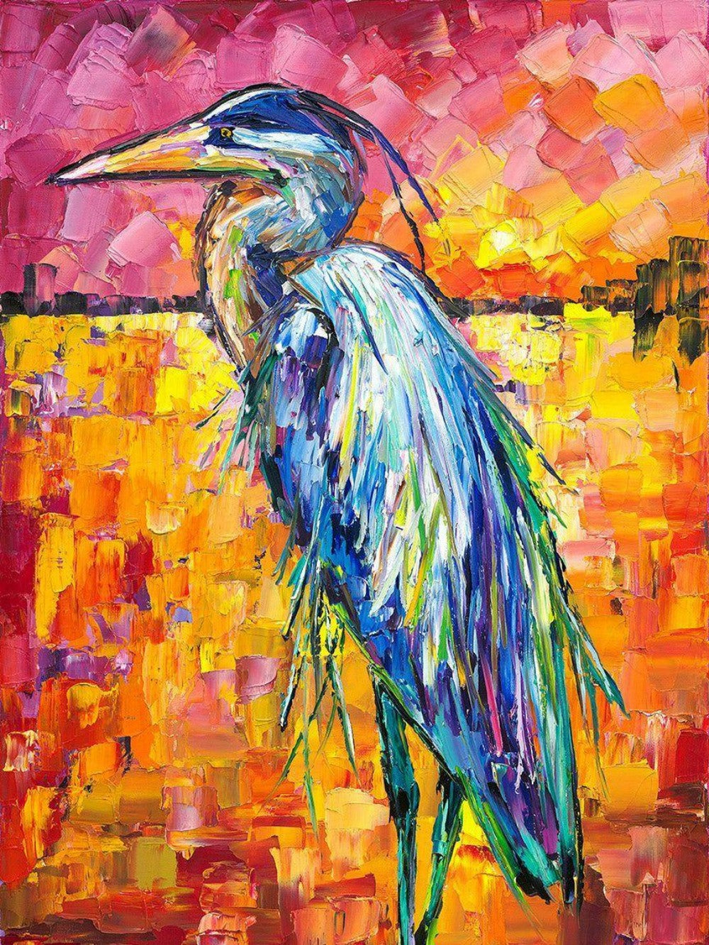 Blue Heron | Diamond Painting