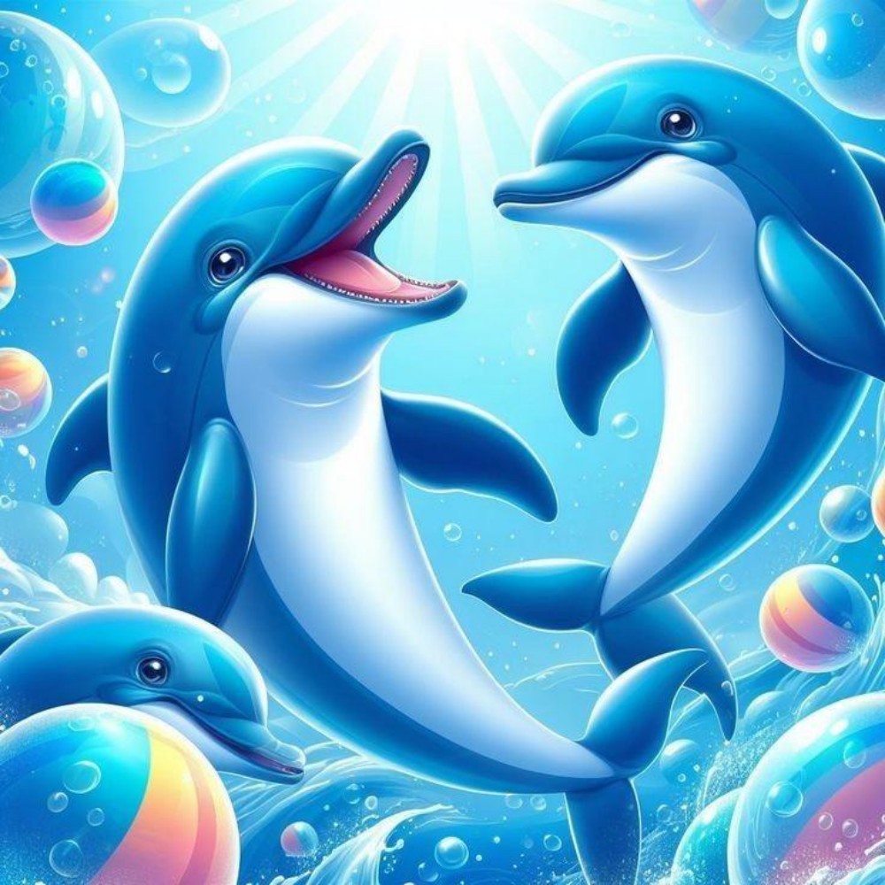 Dolphin | Diamond Painting