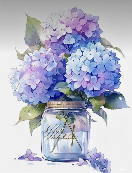 Hydrangea | Diamond Painting