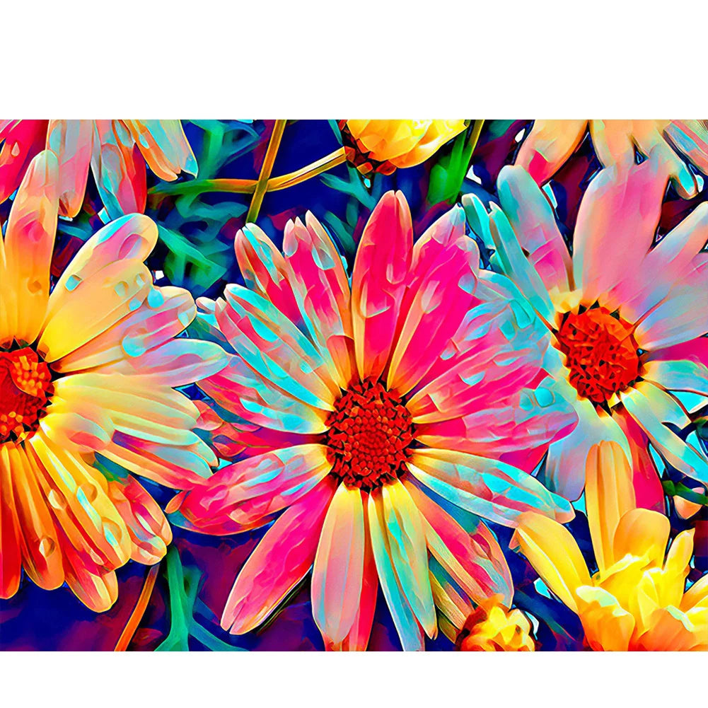 Colorful Flower | Diamond Painting