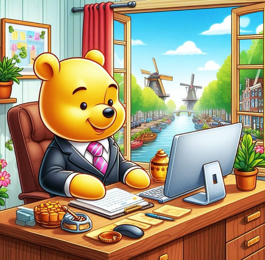 Cartoon Bear | Diamond Painting