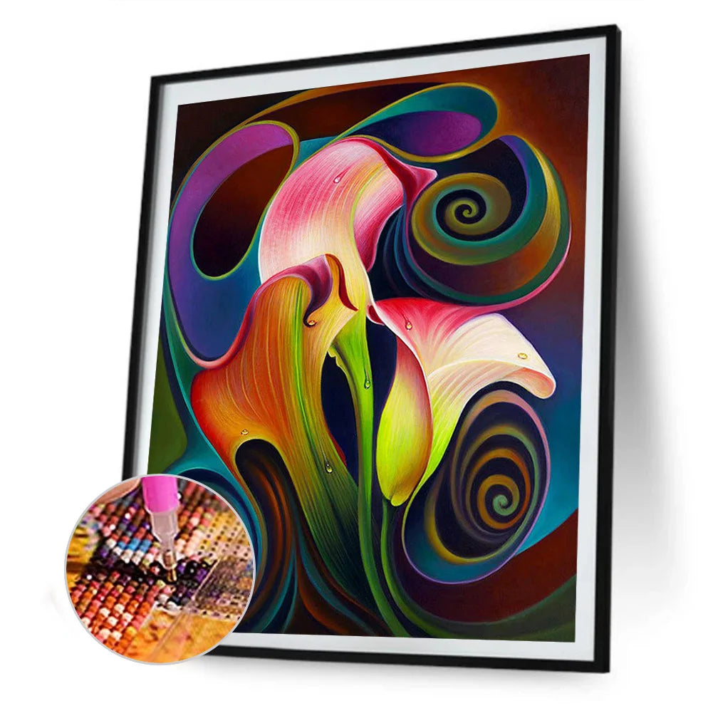 Abstract Flower | Diamond Painting