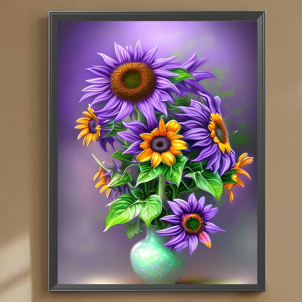 Flowers In The Vase | Diamond Painting