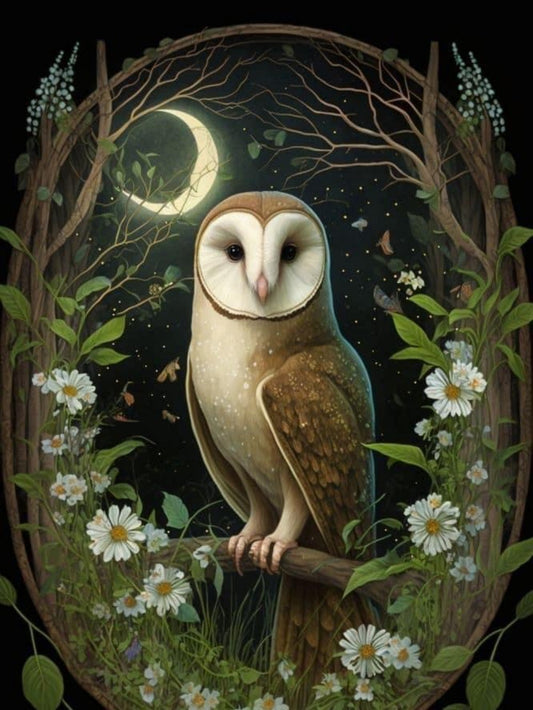 Barn Owl | Diamond Painting