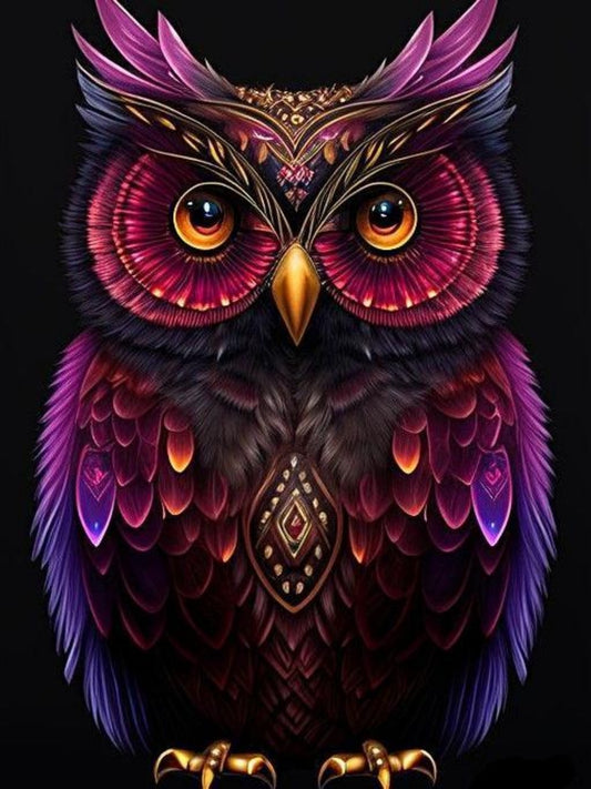 Colorful Owl | Diamond Painting