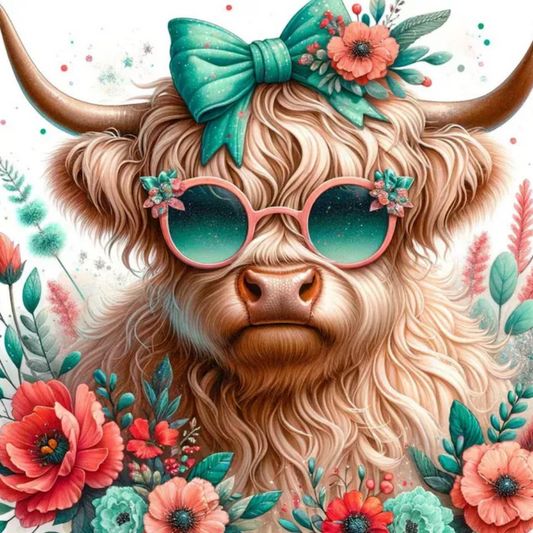 Highland Cow | Diamond Painting