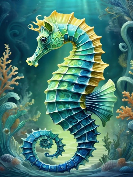 Seahorse | Diamond Painting