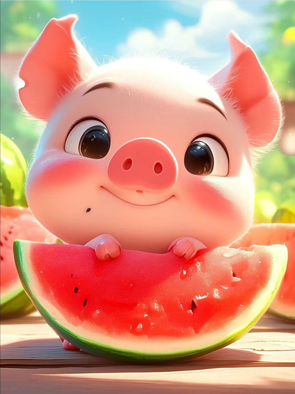 Pig | Diamond Painting