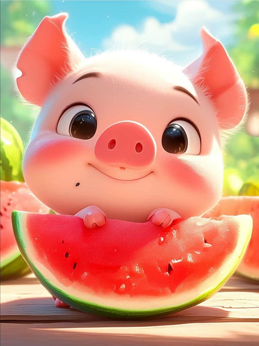 Pig | Diamond Painting