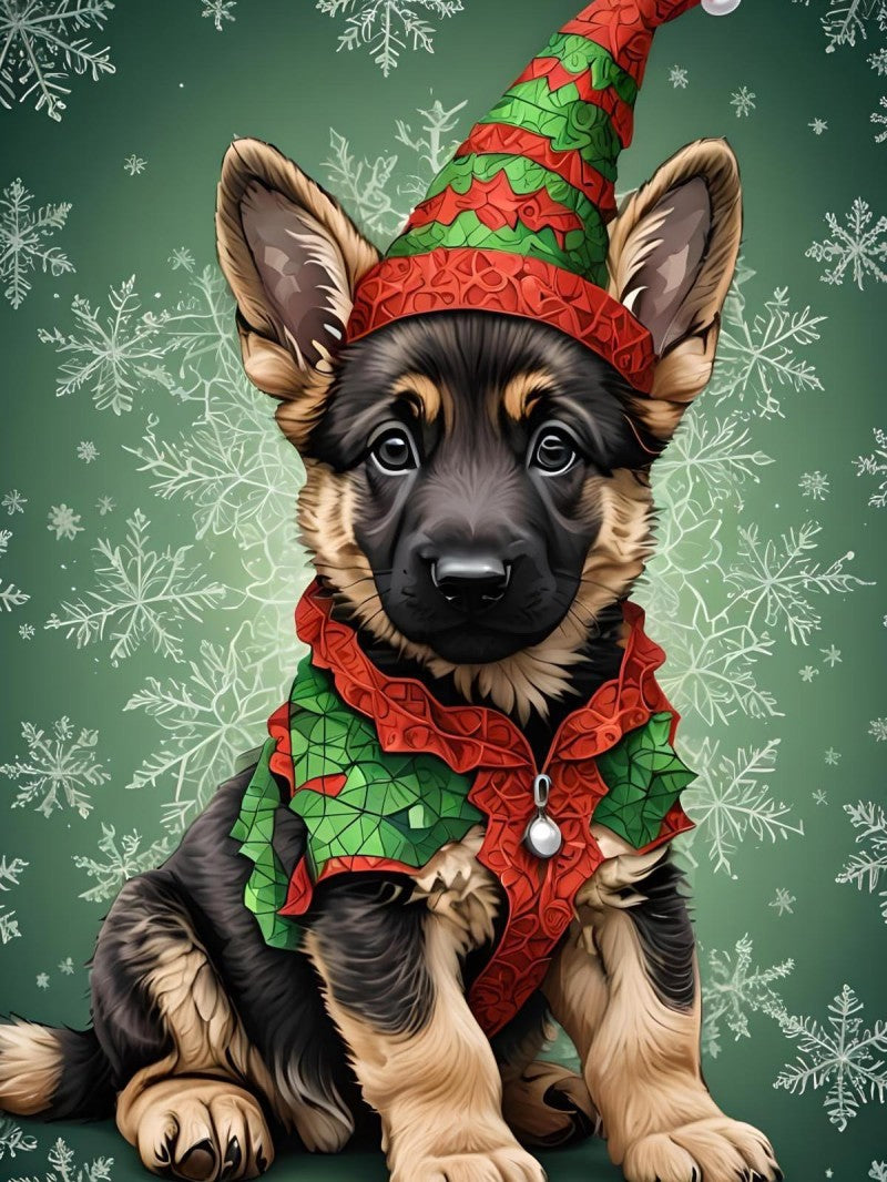 Dog German Shepherd | Diamond Painting