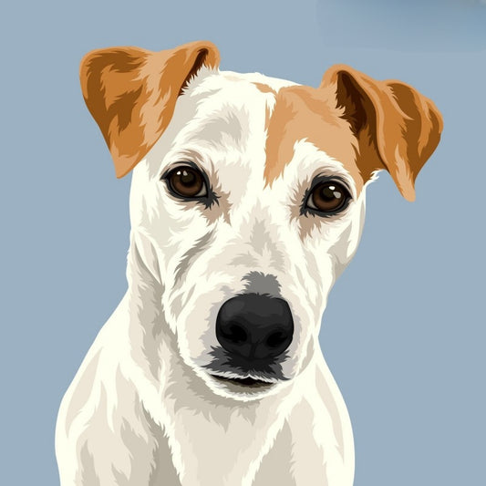 Dog Jack Russell | Diamond Painting