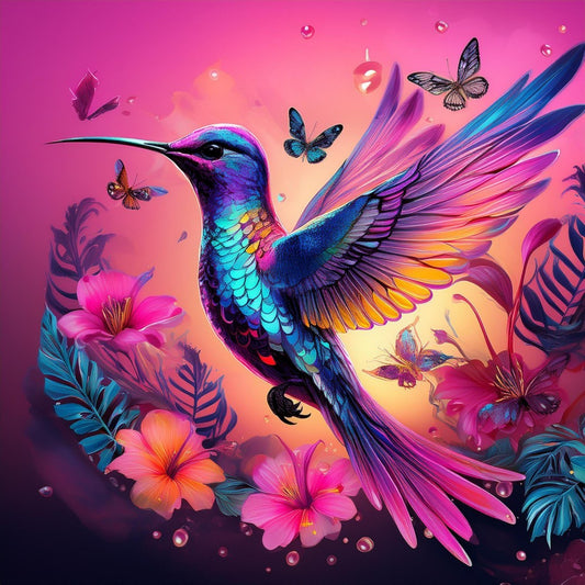 Hummingbird | Diamond Painting