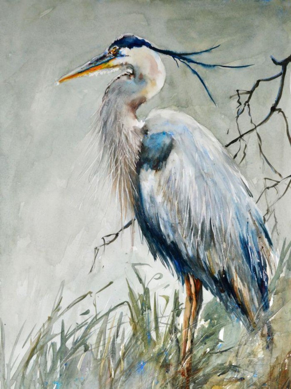 Blue Heron | Diamond Painting