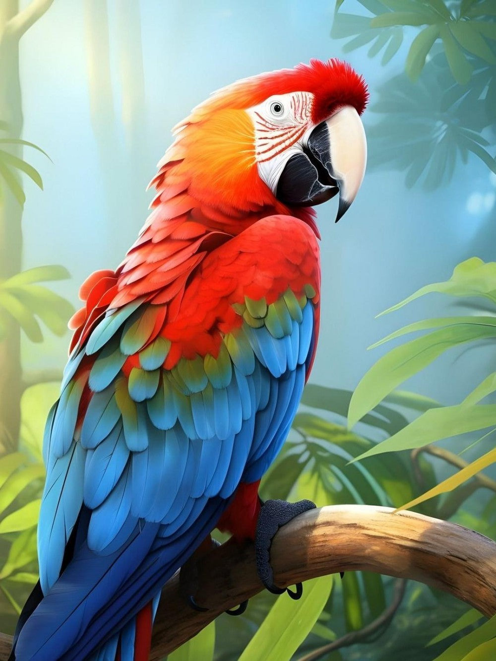 Macaw | Diamond Painting