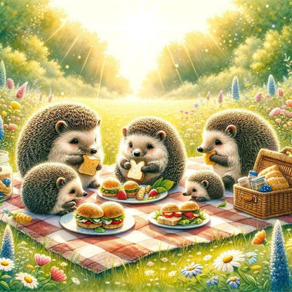 Hedgehog | Diamond Painting