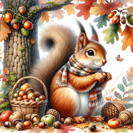 Squirrel | Diamond Painting