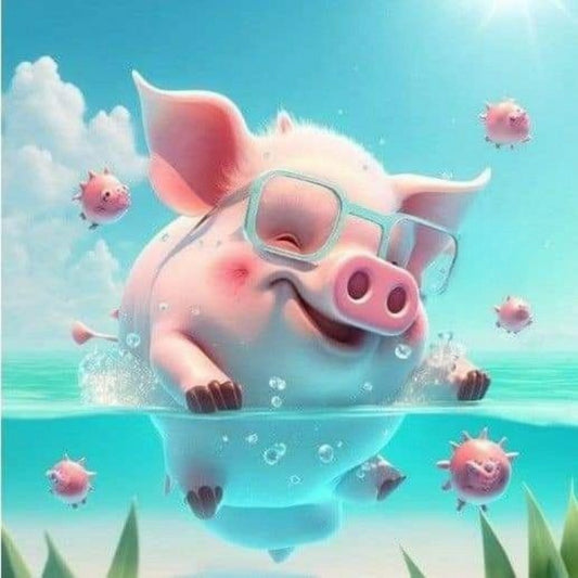 Pig | Diamond Painting