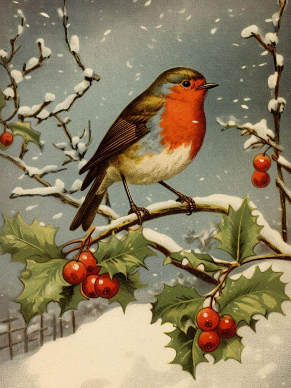 Robin Bird | Diamond Painting