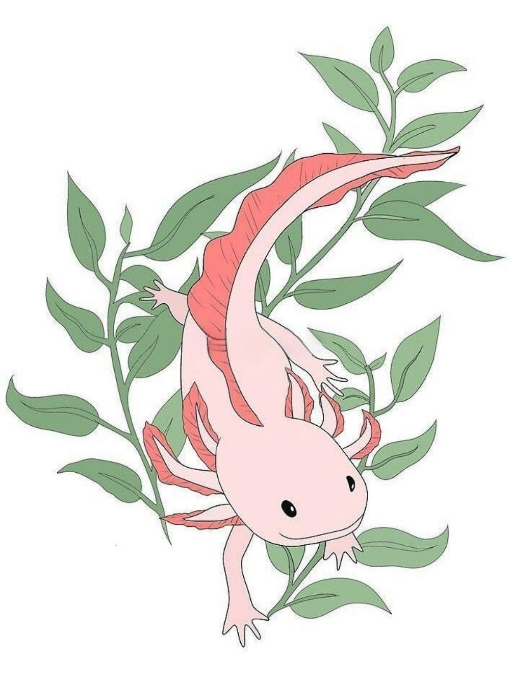 Axolotl | Diamond Painting