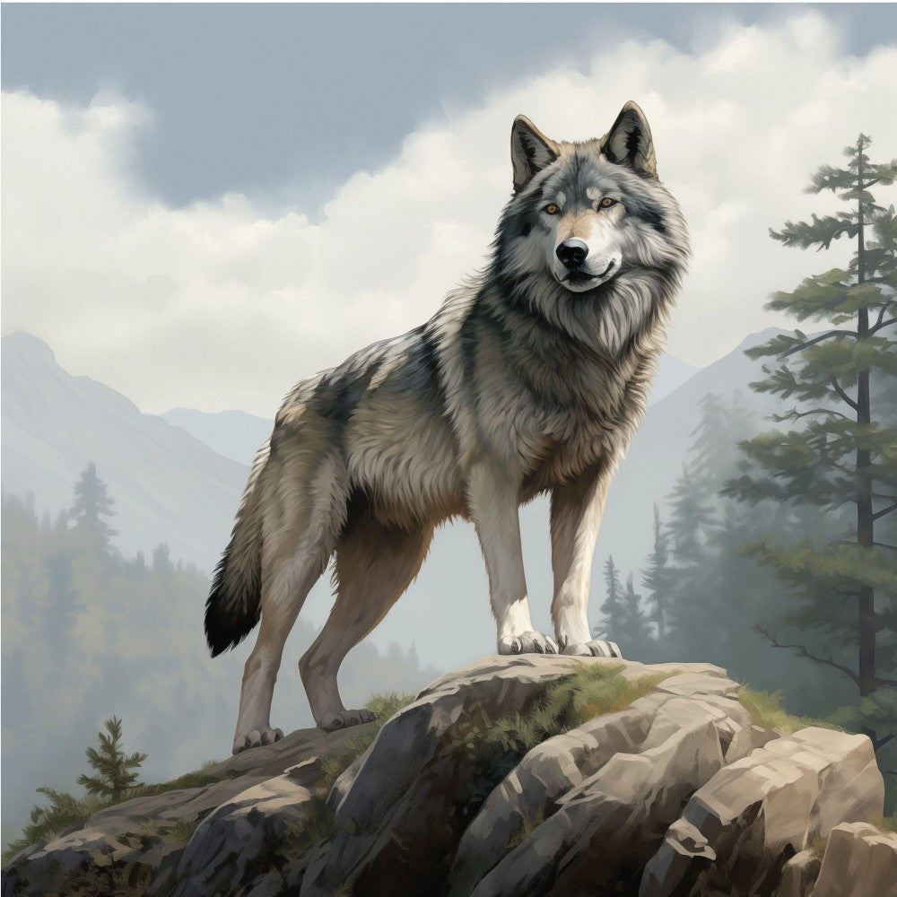 Wolf | Diamond Painting