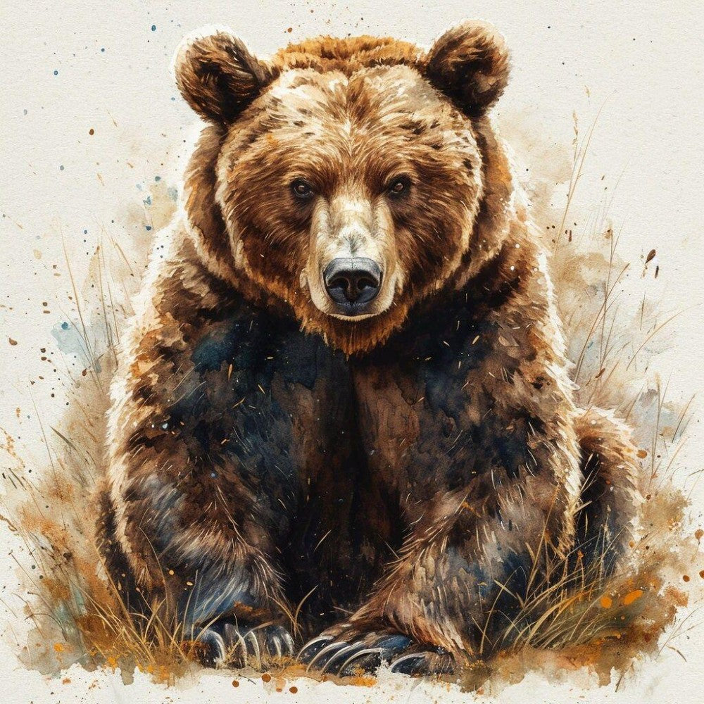 Brown Bear | Diamond Painting