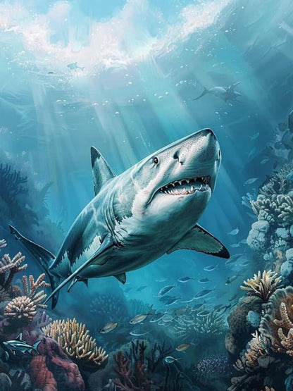 Shark | Diamond Painting