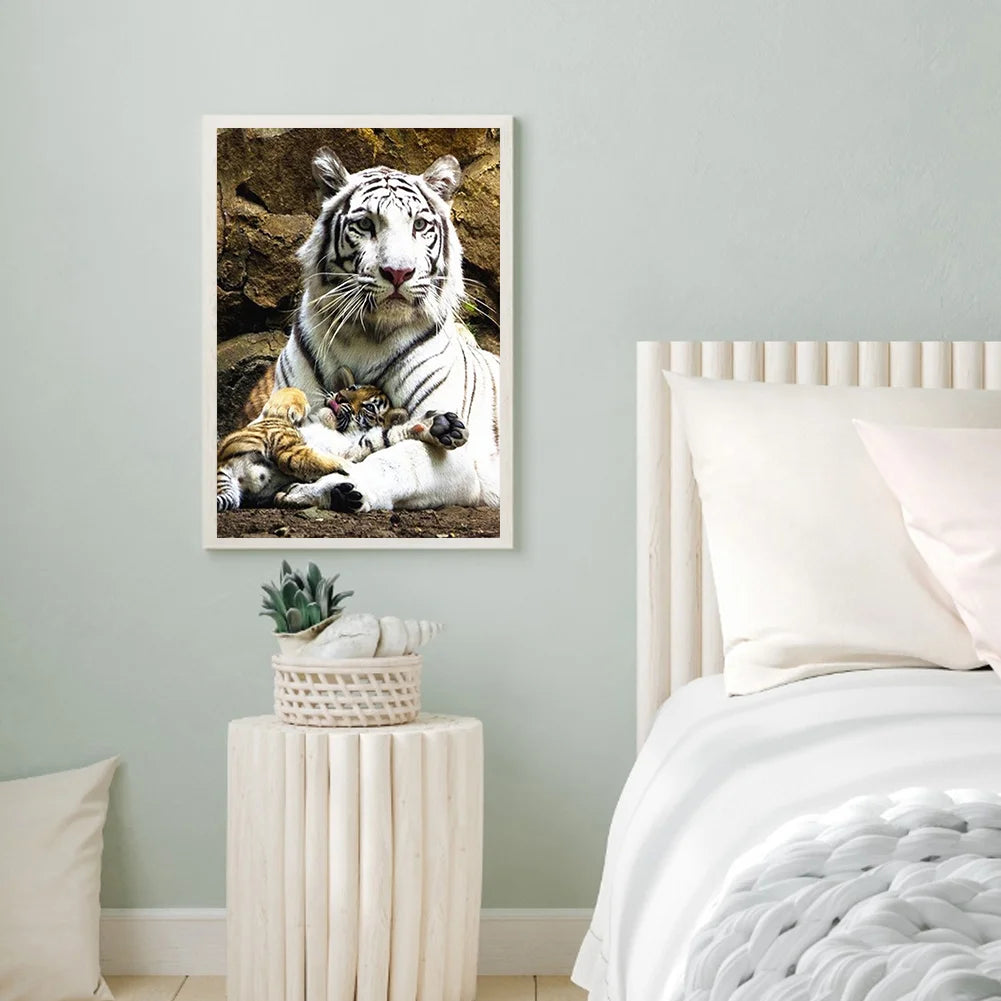 White Tiger | Diamond Painting