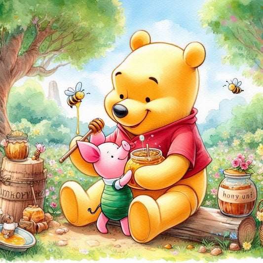 Cartoon Bear | Diamond Painting