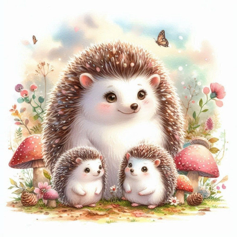 Hedgehog | Diamond Painting