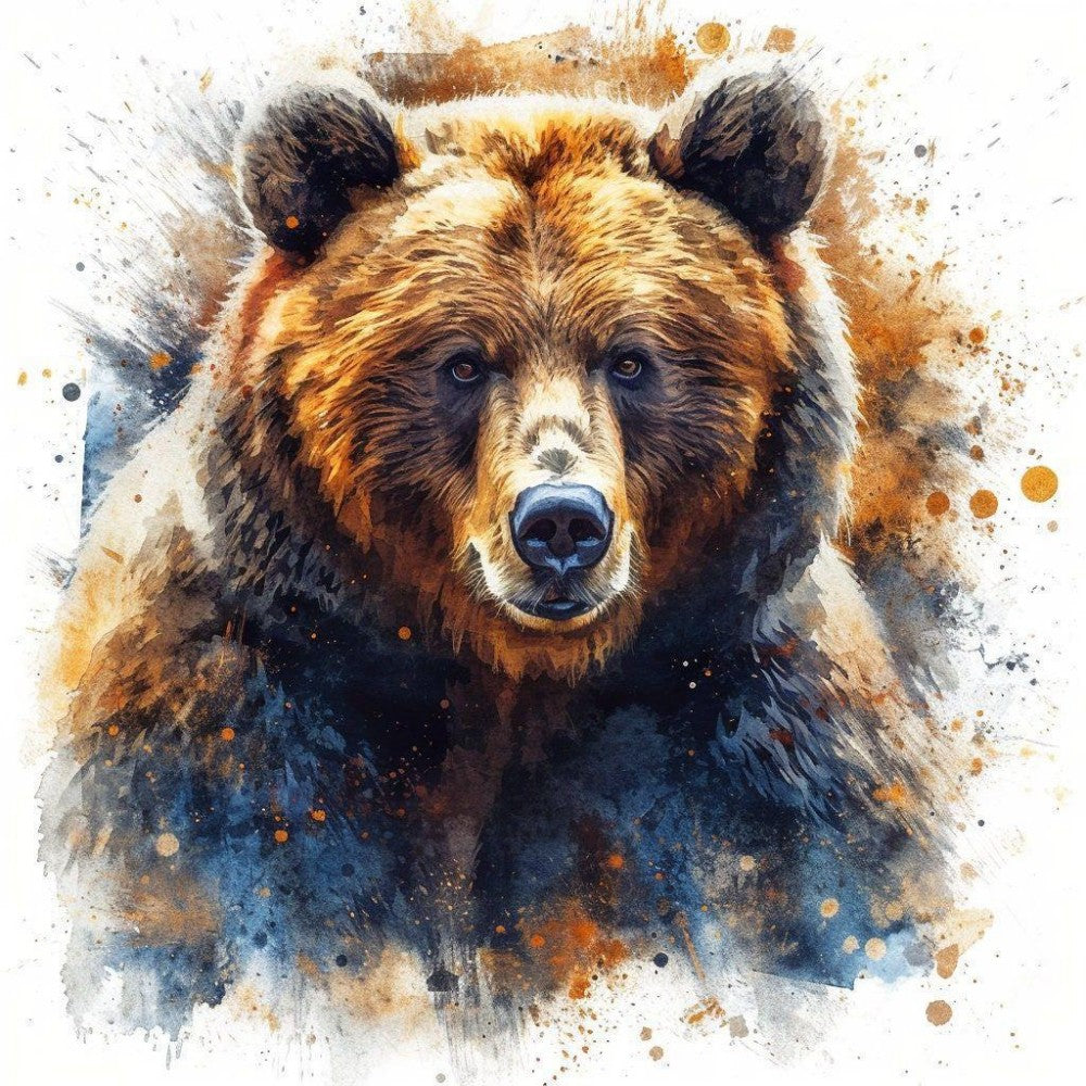 Brown Bear | Diamond Painting