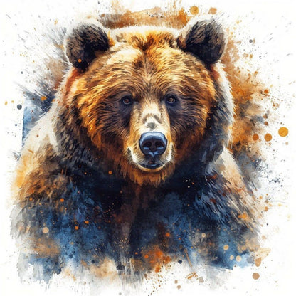 Brown Bear | Diamond Painting