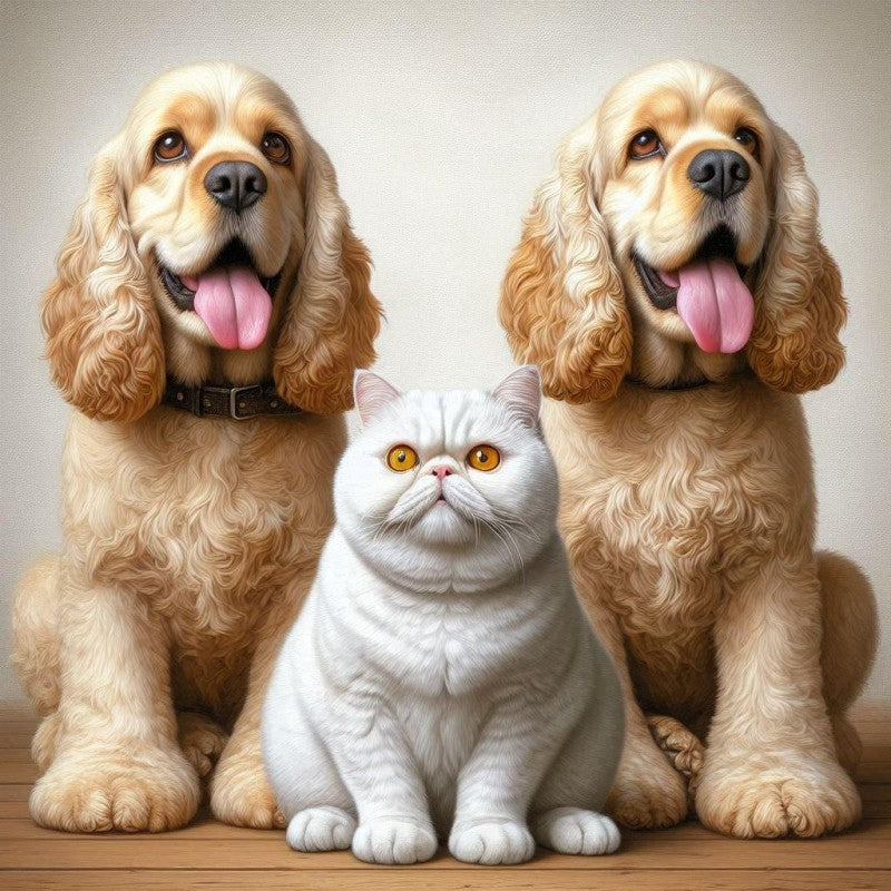 Cocker Spaniel Dog | Diamond Painting