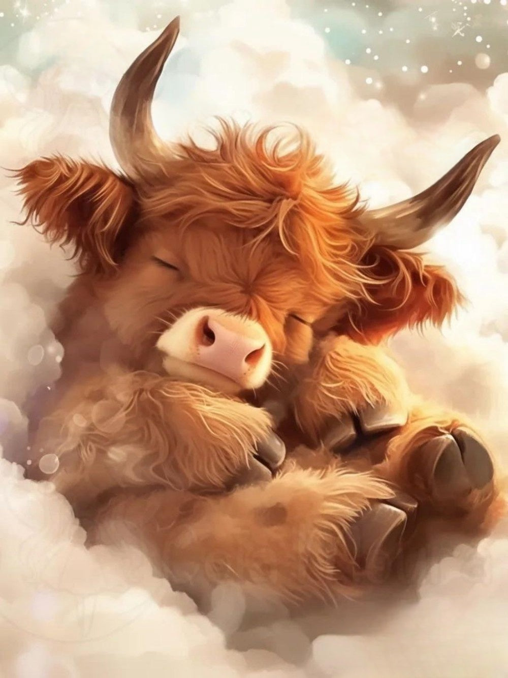 Highland Cow | Diamond Painting