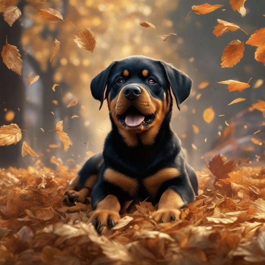 Rottweiler Dog | Diamond Painting