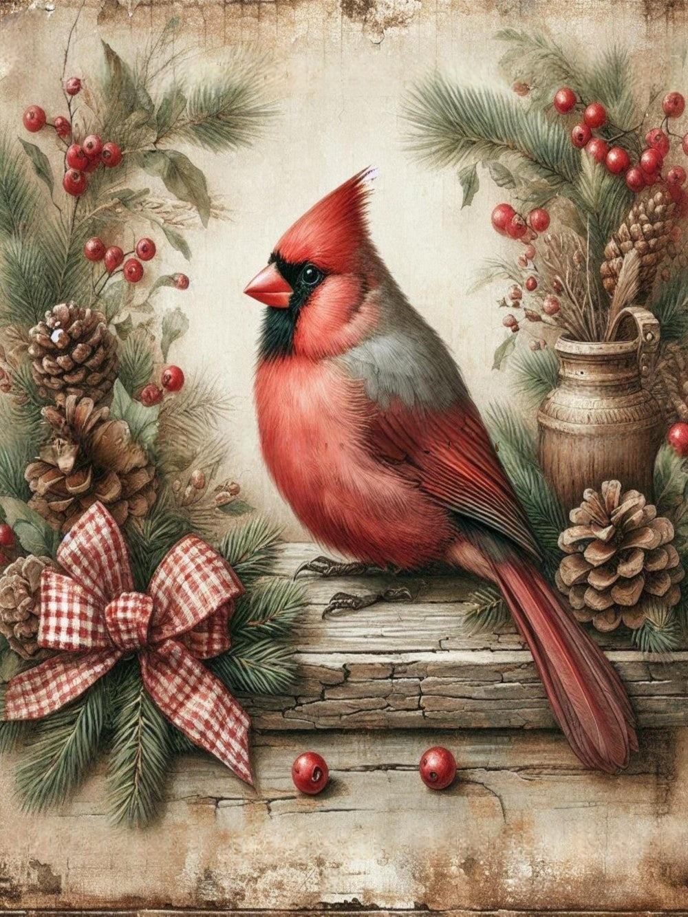 Cardinal | Diamond Painting