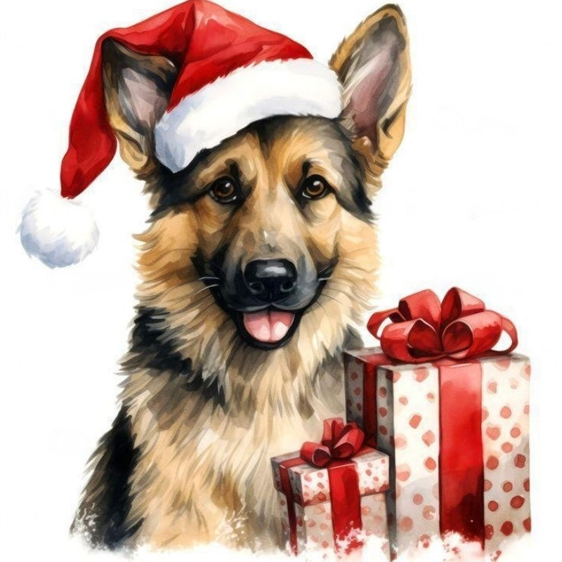 Dog German Shepherd | Diamond Painting