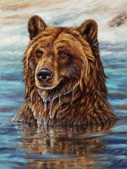 Brown Bear | Diamond Painting