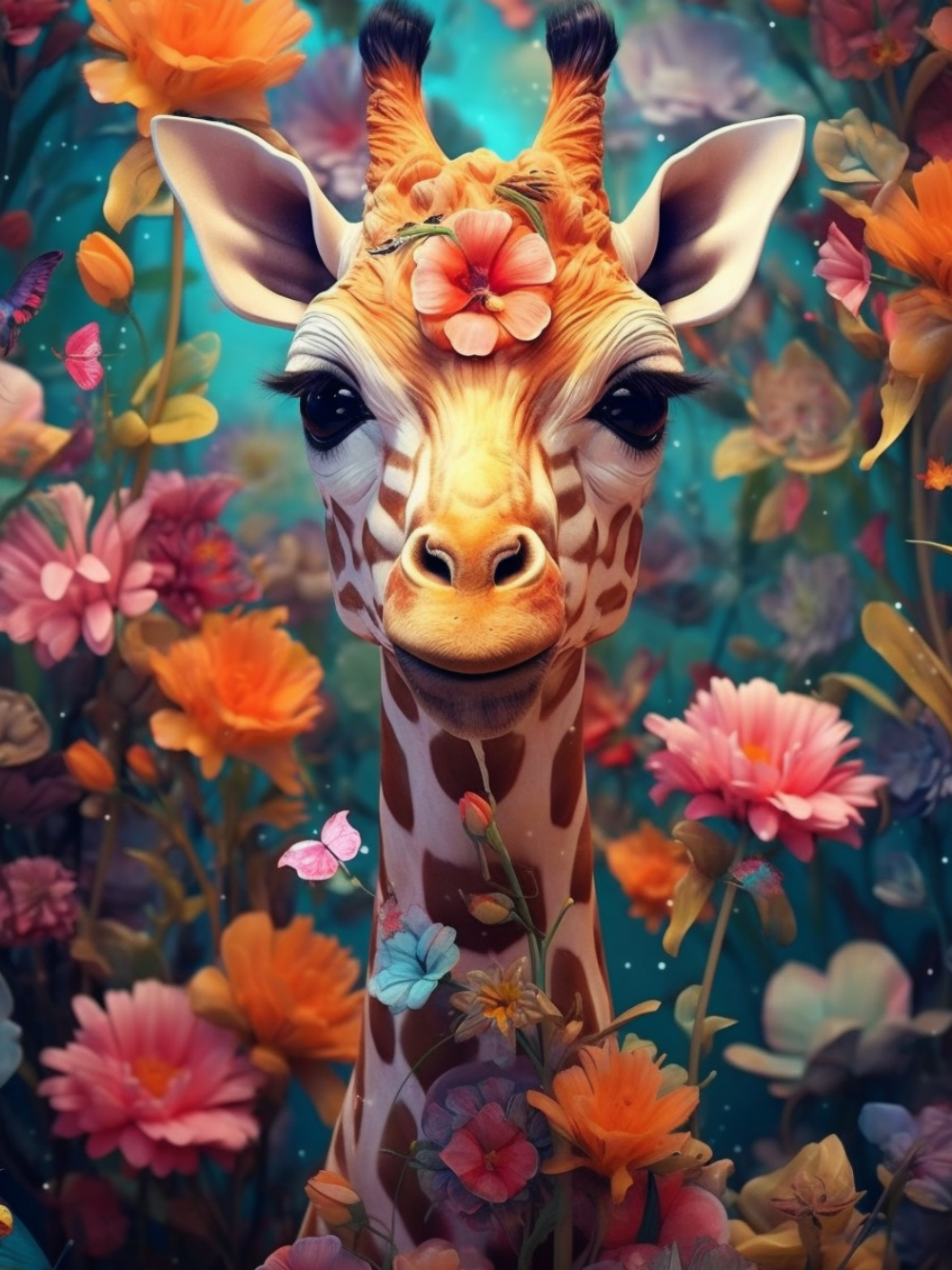 Giraffe | Diamond Painting