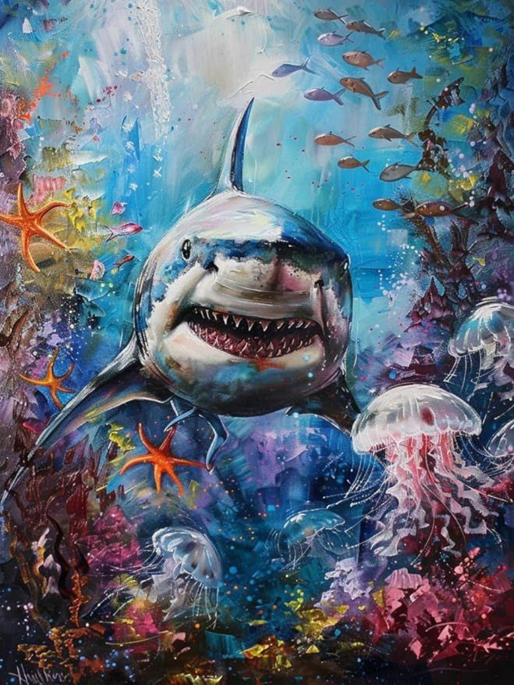 Shark | Diamond Painting