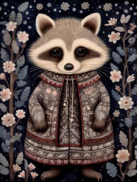 Raccoon | Diamond Painting
