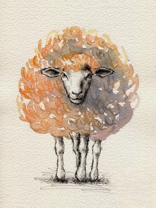 Sheep | Diamond Painting