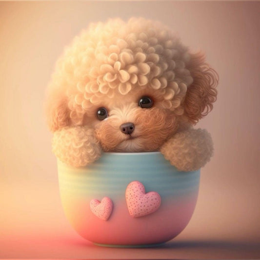 Poodle Dog | Diamond Painting